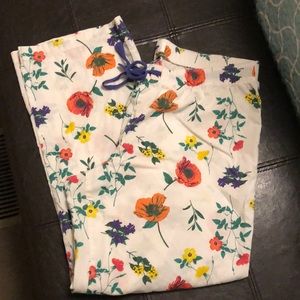 Old Navy floral pj pants
